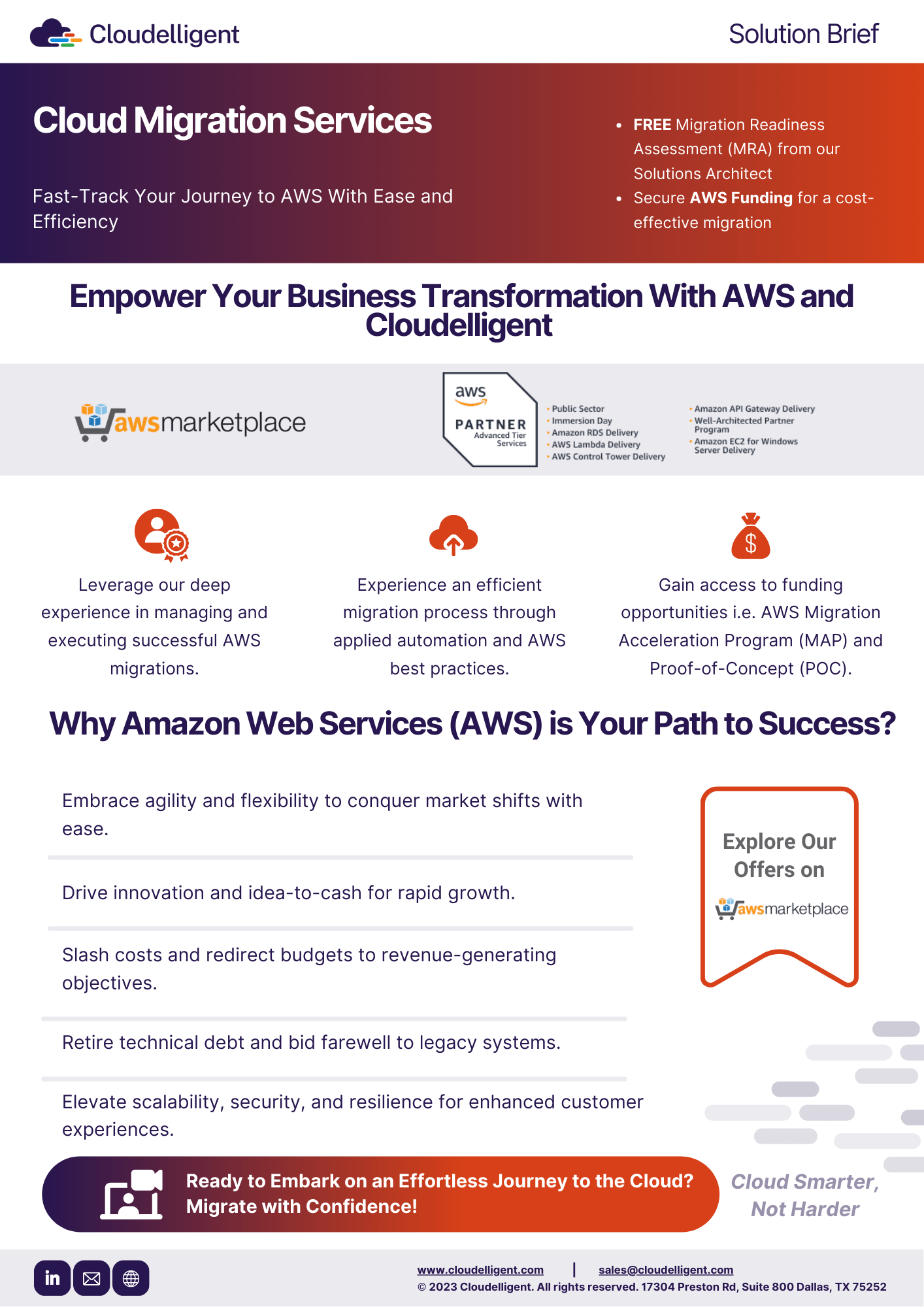 AWS Cloud Migration Services