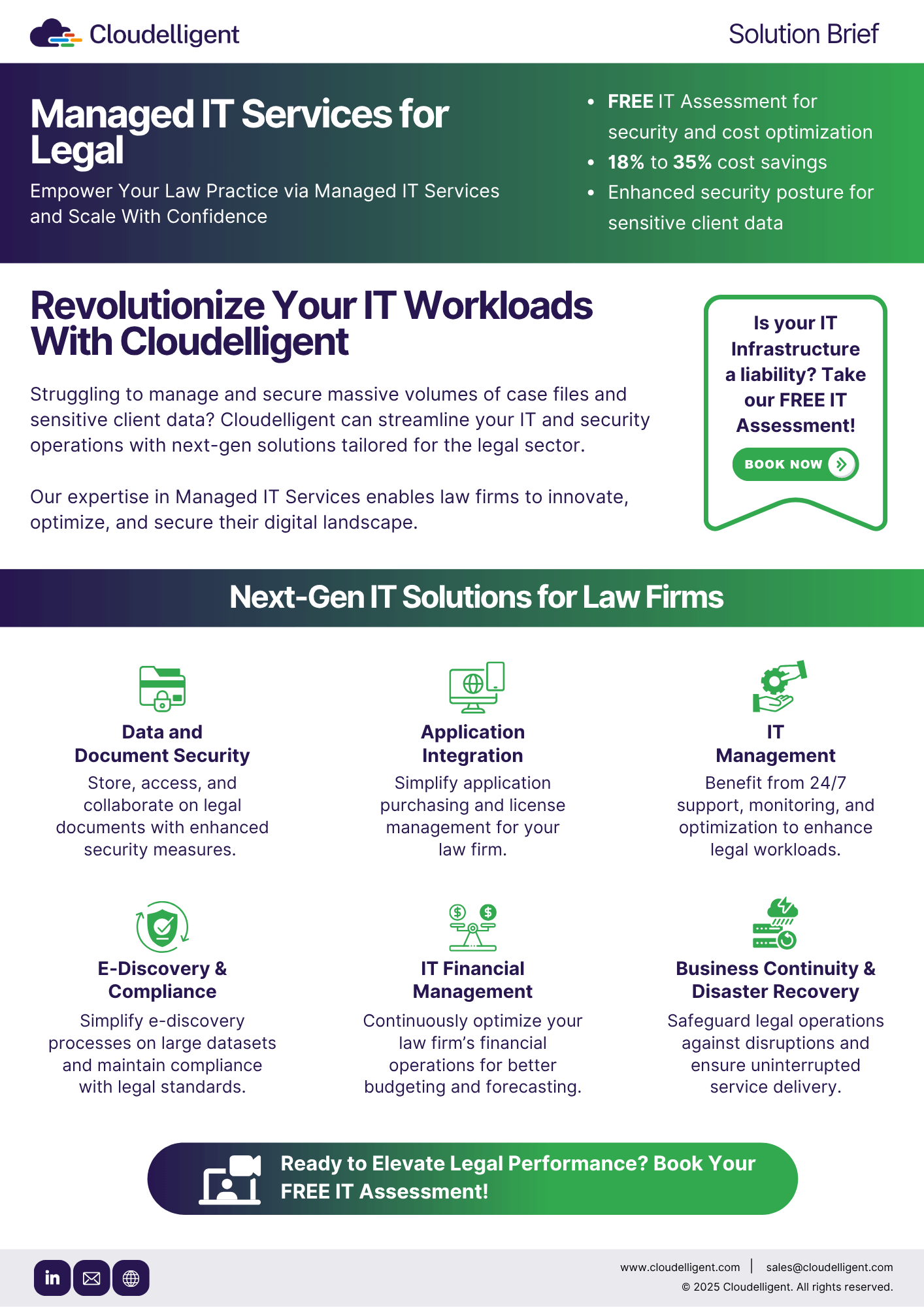 Managed IT Services for Legal - Solution Brief
