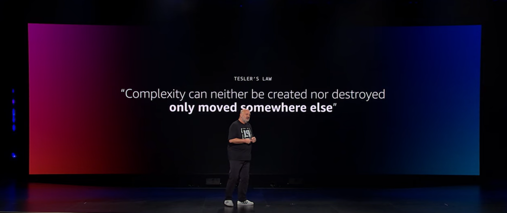 Dr. Werner Vogels_AWS re:Invent 2024_Tesler’s Law 