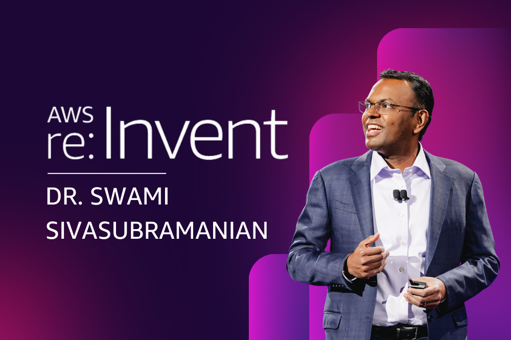Dr. Swami Sivasubramanian at AWS re:Invent 2025